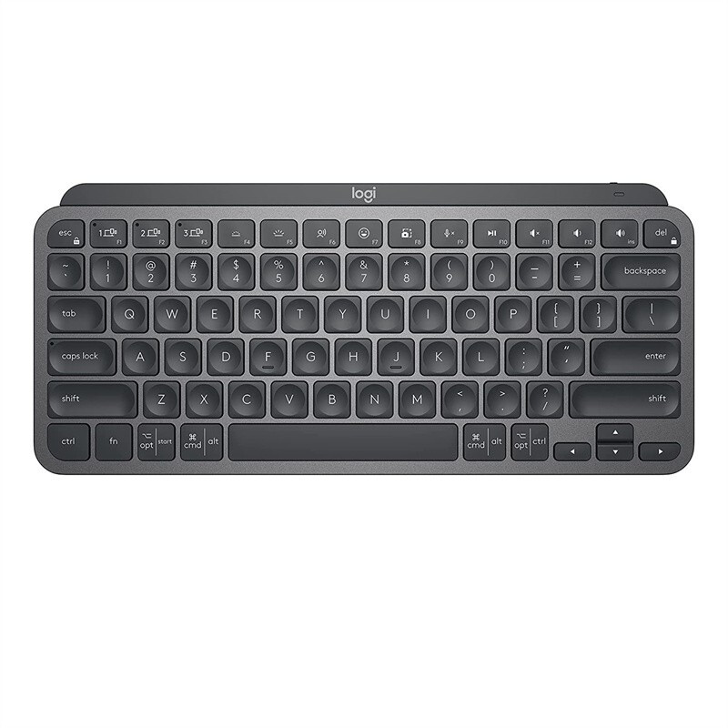 logitech 罗技 MX Keys Mini 79键 蓝牙无线薄膜键盘 石墨 单光 679元