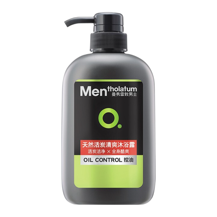 曼秀雷敦 OC控油清爽系列 男士天然活炭清爽沐浴露 500ml 17.02元