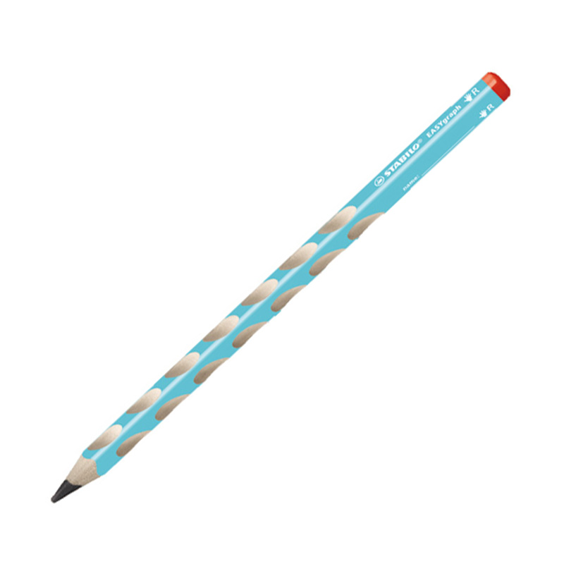 STABILO 思笔乐 322 三角杆铅笔 天蓝色 HB 6支装 69元