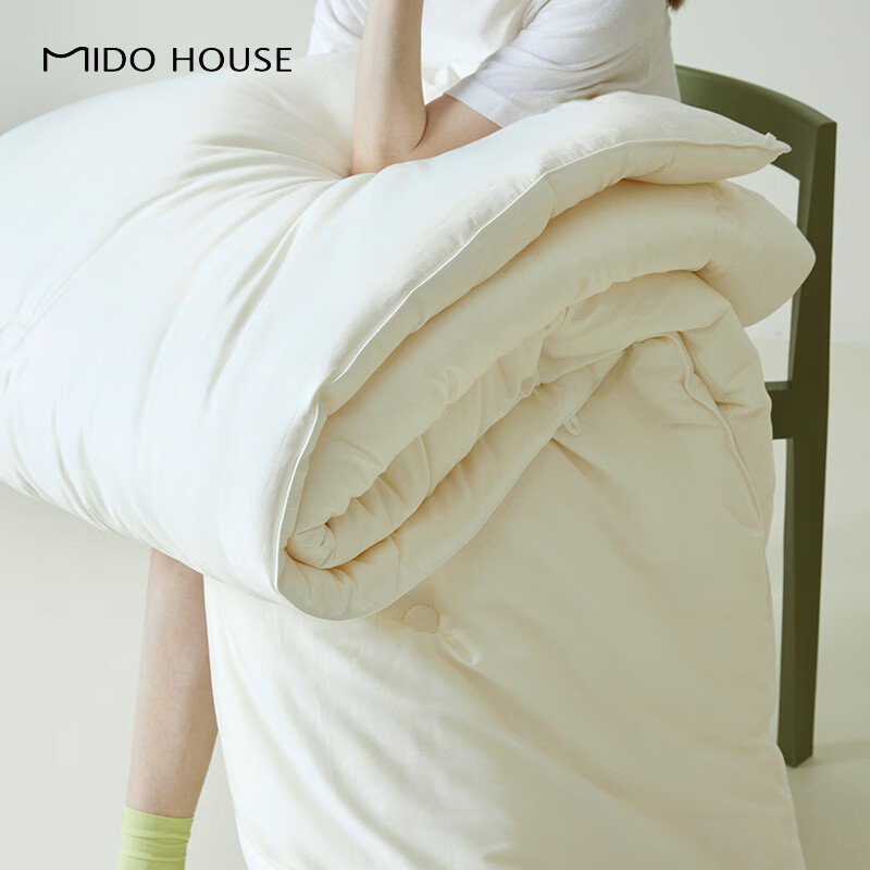 MIDO HOUSE 铭都家居 60S纯棉50%大豆纤维冬季保暖被芯 200*230cm 224.82元（需用券