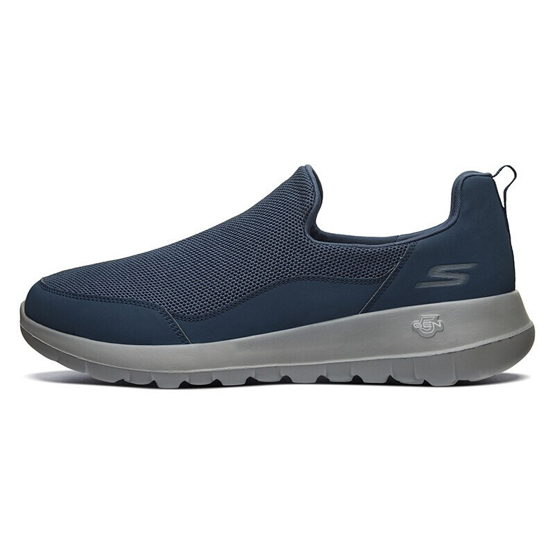 SKECHERS 斯凯奇 Go Walk Max 男子休闲运动鞋 54626/NVGY 海军蓝色/灰色 43.5 118.05元