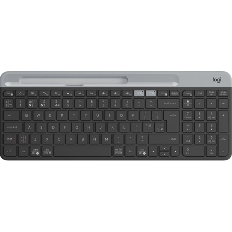 罗技（Logitech）K580键盘无线蓝牙超薄静音键盘 办公键盘电脑手机Mac平板ipad