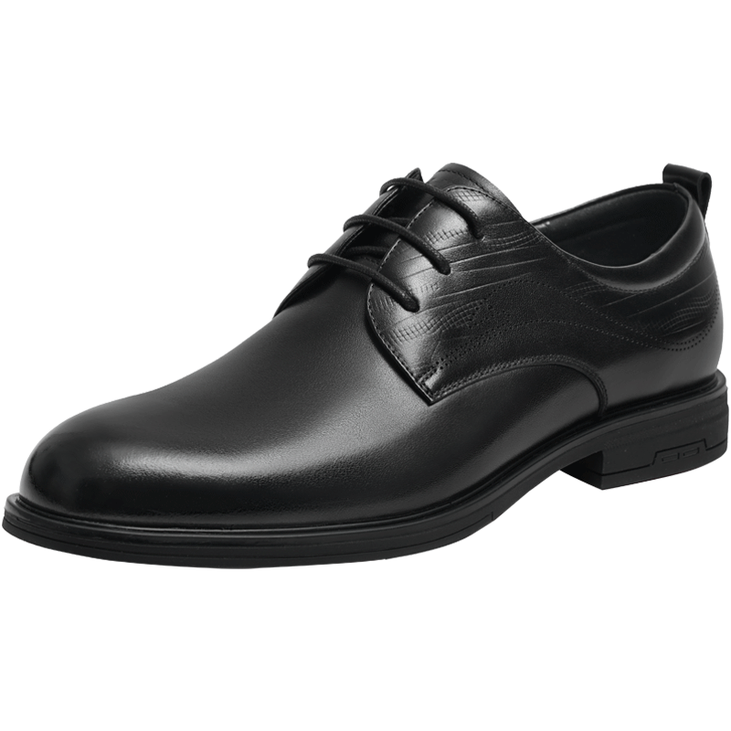 PLUS会员:红蜻蜓 皮鞋 2024春季德比鞋商务正装皮鞋 136.87元（需领券）