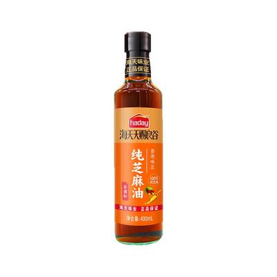 88vip：海天天赐良谷纯芝麻油400ml 9.9元