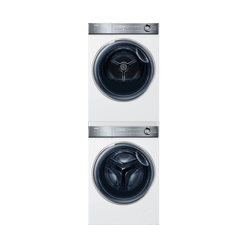 双11狂欢、PLUS会员：Haier 海尔 云溪冠军版HGY100-F376WU1+XQG100-BD14376LWU1 热泵式