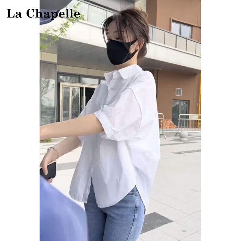 La Chapelle La Chapelle拉夏贝尔 衬衫女装洋气上衣 68.66元（需用券）