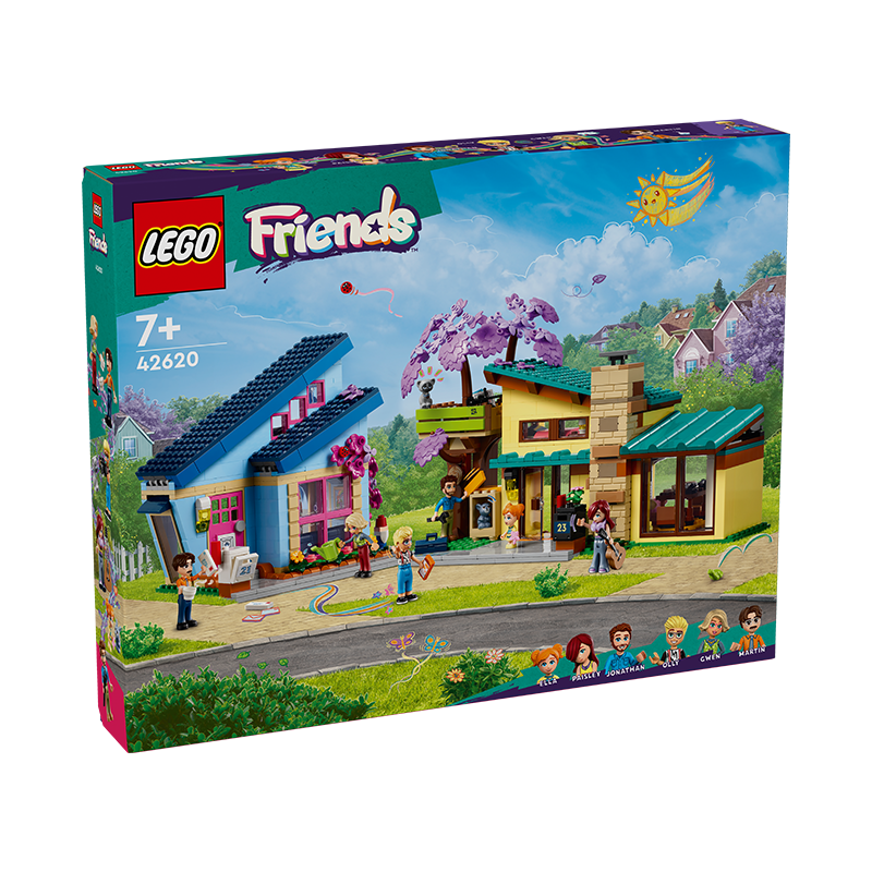 LEGO 乐高 好朋友系列 42620 斜顶树屋 589元（需用券）