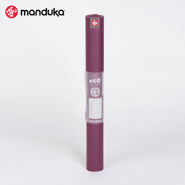 <span>0税费！</span>Manduka eKO SuperLite 1.5mm 天然橡胶超轻薄旅行可折叠瑜伽垫173×61cm新低226元（天猫旗舰店499元）