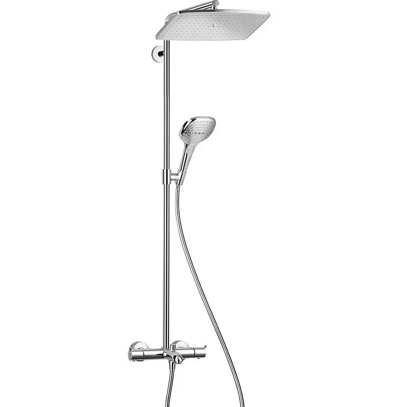 hansgrohe 汉斯格雅 26162007 飞雨360方形恒温花洒套装 ￥3199