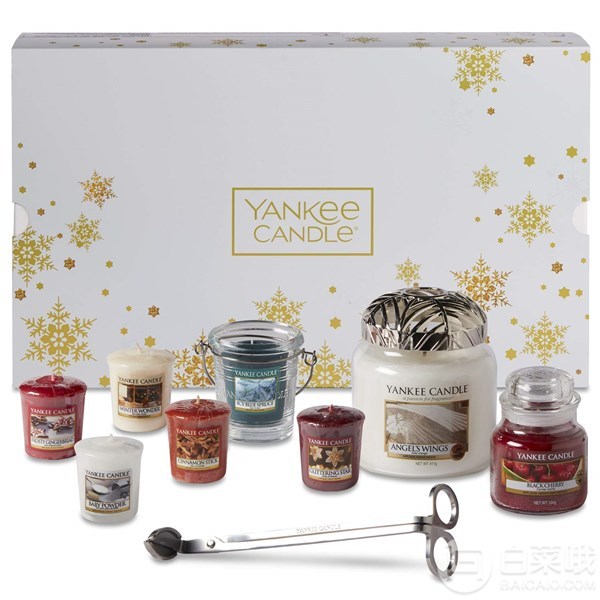 Yankee Candle 扬基蜡烛 圣诞香薰蜡烛礼盒322.57元