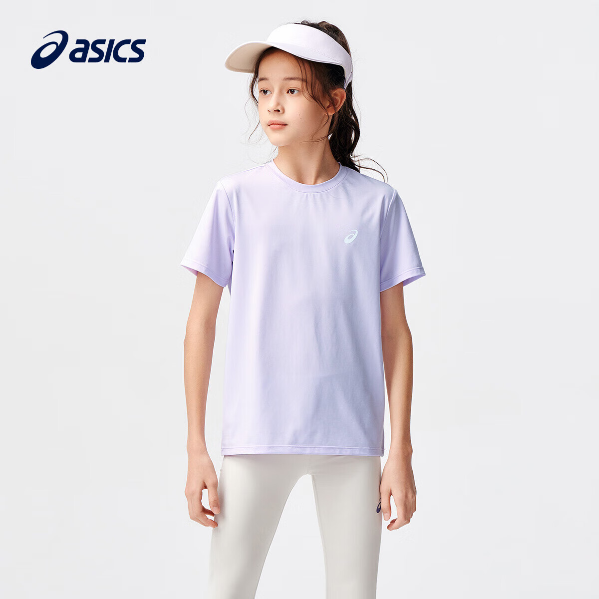 PLUS会员：ASICS 亚瑟士 儿童短袖T恤 53.76元