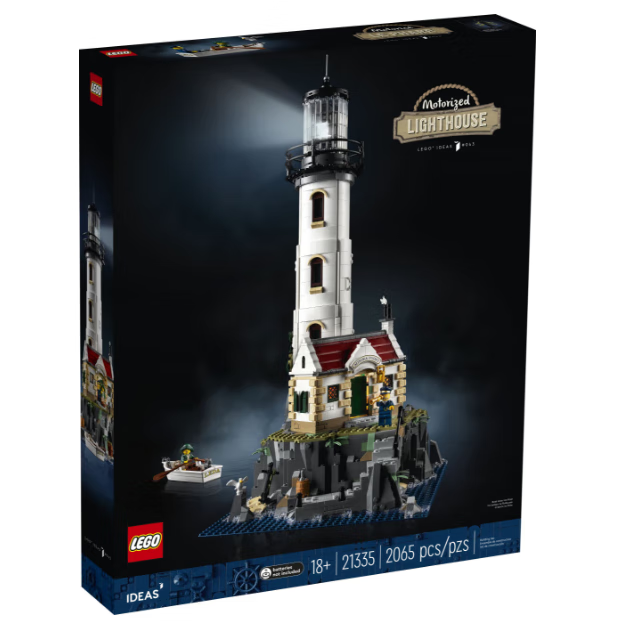 20点开始、PLUS会员：LEGO 乐高 IDEAS系列 21335 电动灯塔 1279元（需用券）