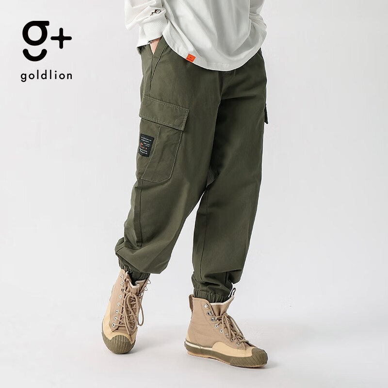 goldlion 金利来 g+ 男士工装裤 114.63元（需用券）