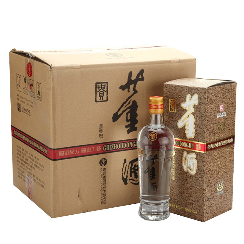 PLUS会员：董酒老贵董 董香型白酒 54度 500ml*6整箱装 415.6元（需领券）