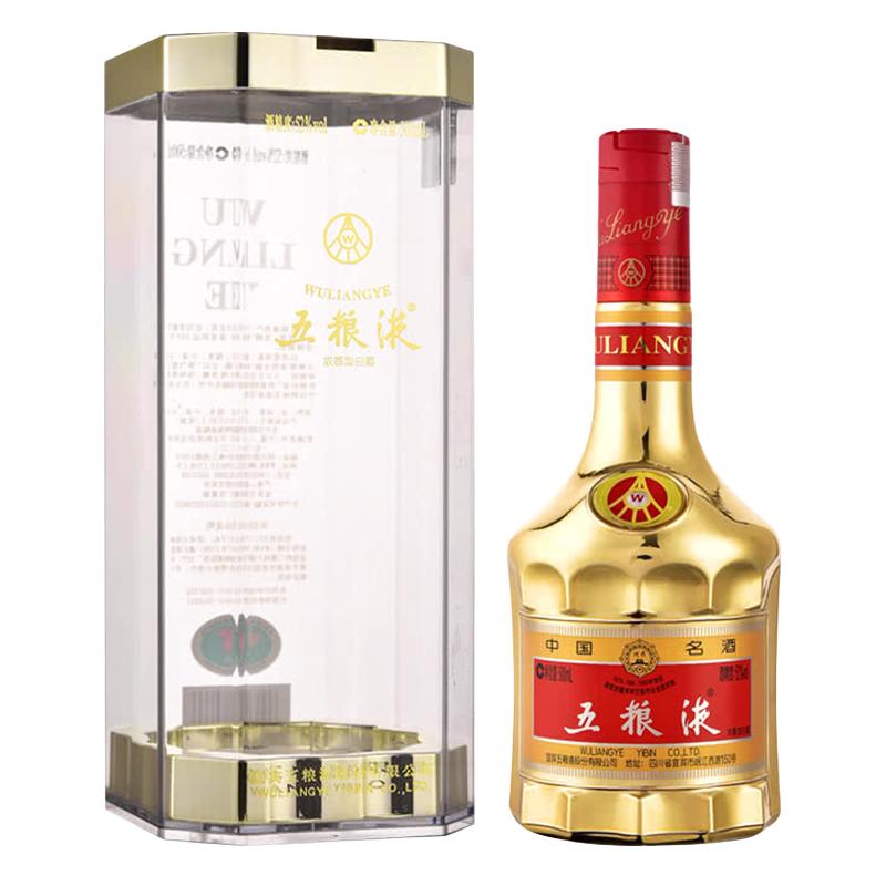 PLUS会员：五粮液 金装 52度浓香型白酒 500ml 770元（需用券）