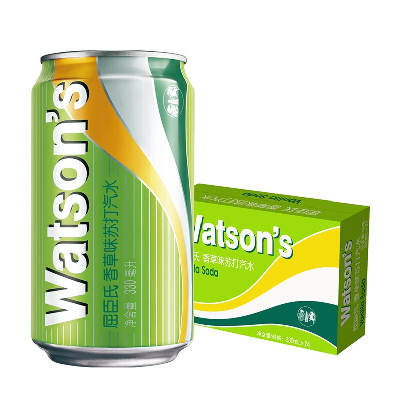 watsons 屈臣氏 苏打汽水 香草味 76.76元（需用券）