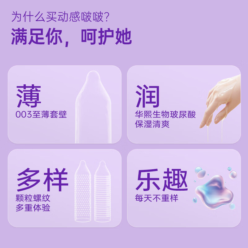大象 003超薄安全套 动感啵啵组合装 20只 29.9元 - 线报酷