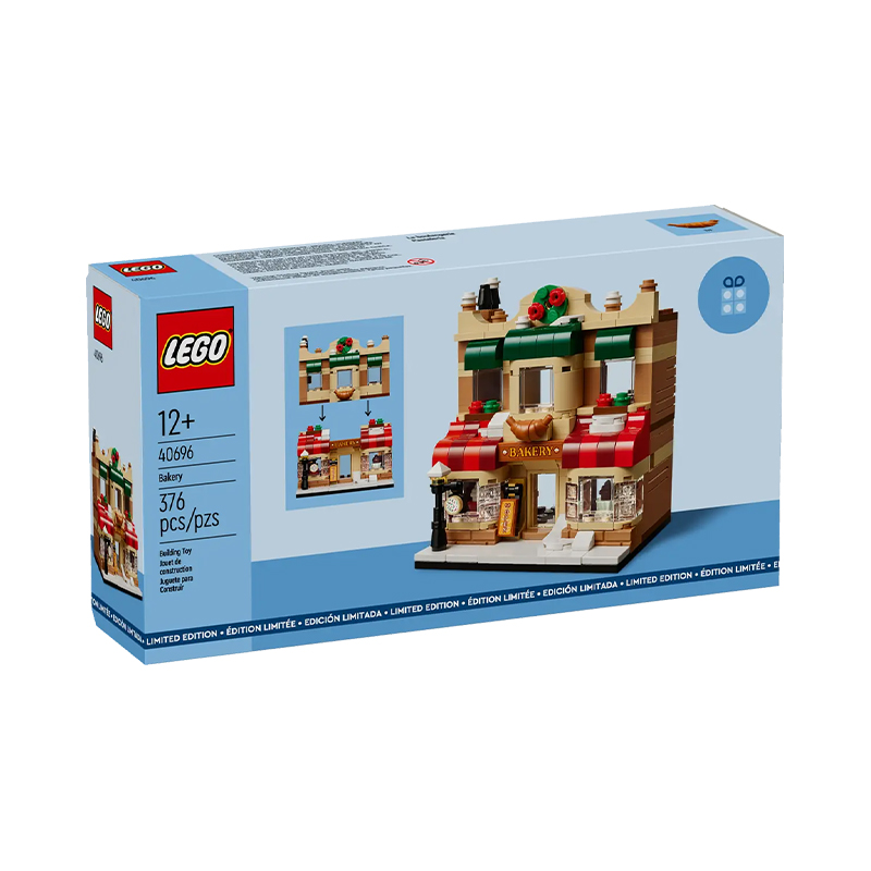 88VIP：LEGO 乐高 40696 温馨面包店 街景建筑积木 151.05元