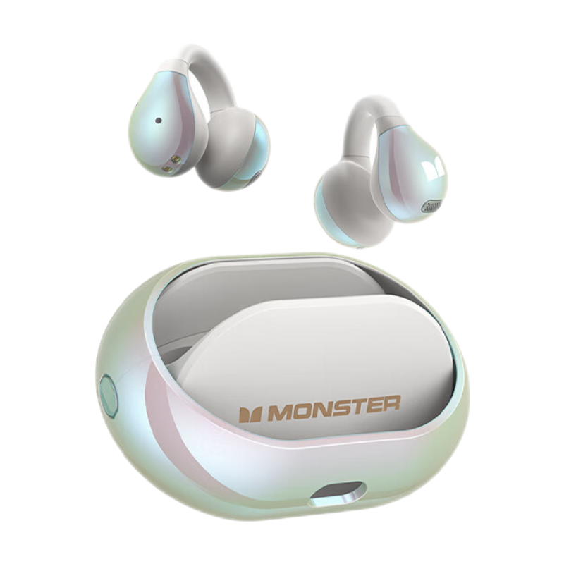 MONSTER 魔声 Open Ear AC600开放式蓝牙耳机 骨传导概念蓝牙耳机 78.51元（需用券