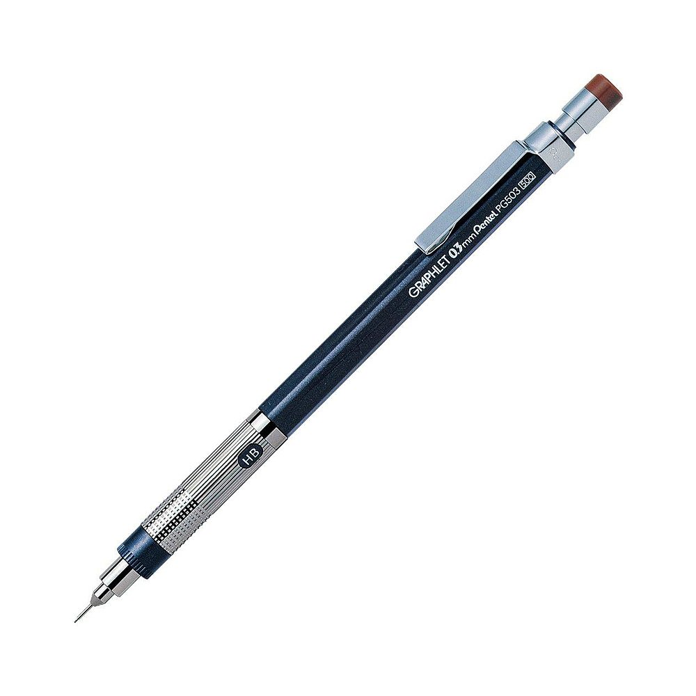 Pentel 派通 飞龙文具 graphlet自动铅笔0.3mm金属深蓝色 59.92元