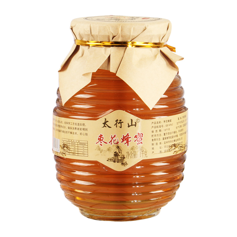 太行山 枣花蜂蜜 1000g 19.9元包邮（需用券）