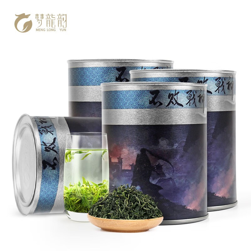 梦龙韵 精选碧螺春 云雾绿茶 100g * 4罐 59元（需用券）