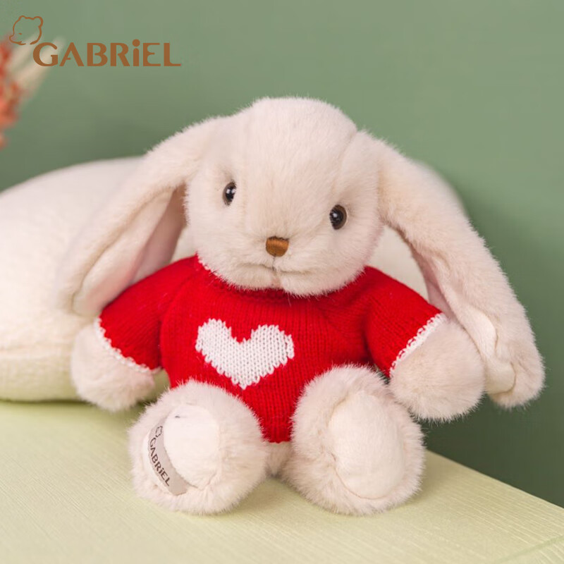 Gabriel 伽百利 毛绒玩具玩偶吉祥兔小姐温暖陪伴节日送孩子纪念日礼物生日