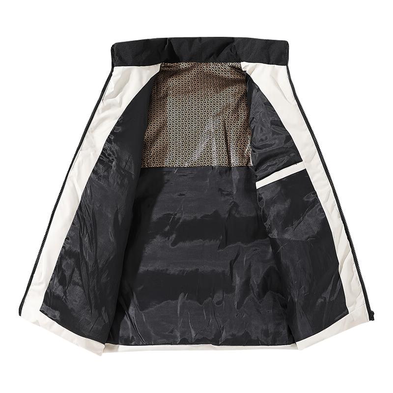 JEANSWEST OUTDOOR 秋冬石墨烯棉衣男女款面包服立领加厚棉服防风防水棉衣 军绿