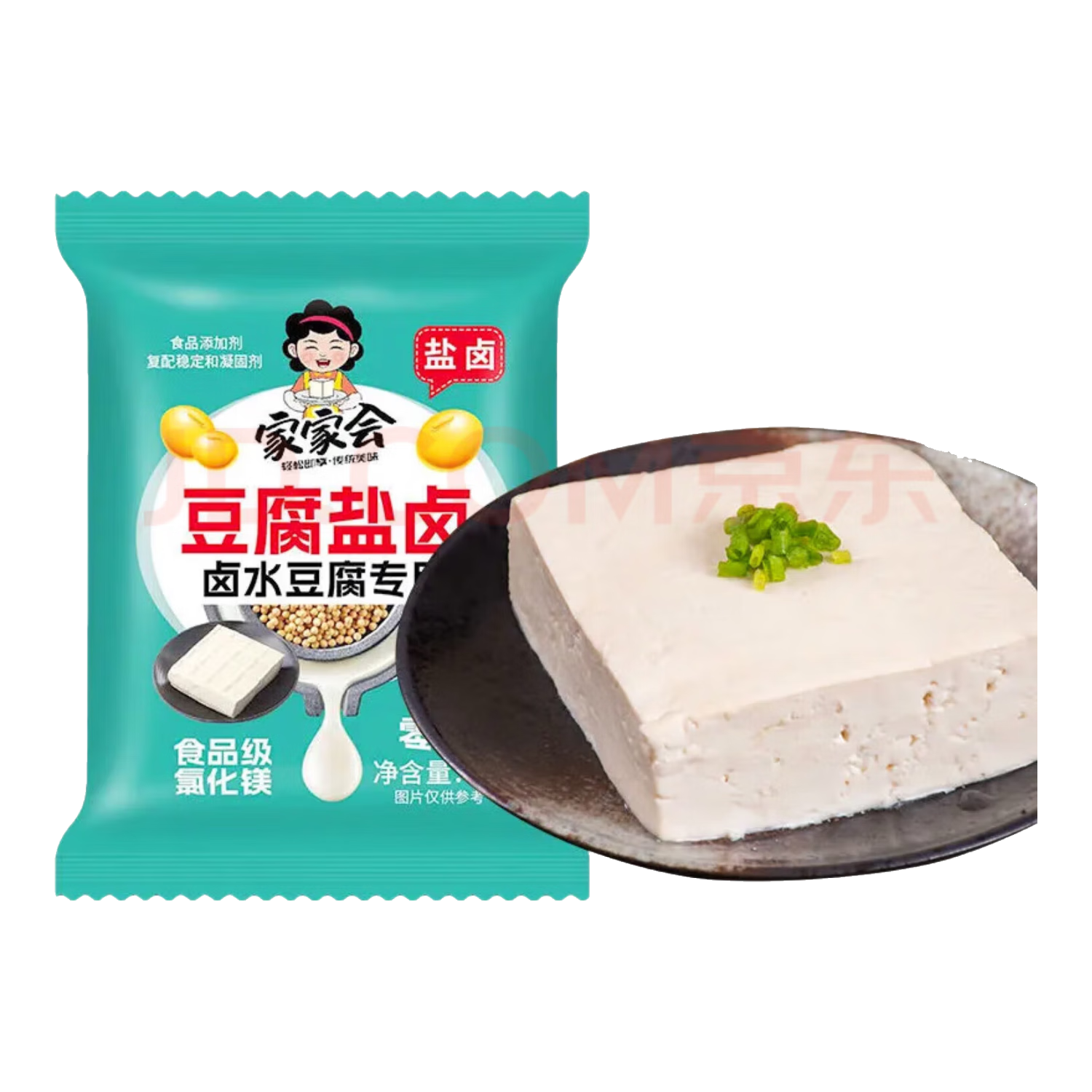 豆腐盐卤 卤水豆腐点豆腐豆花家庭装老豆腐 8包 2.51元