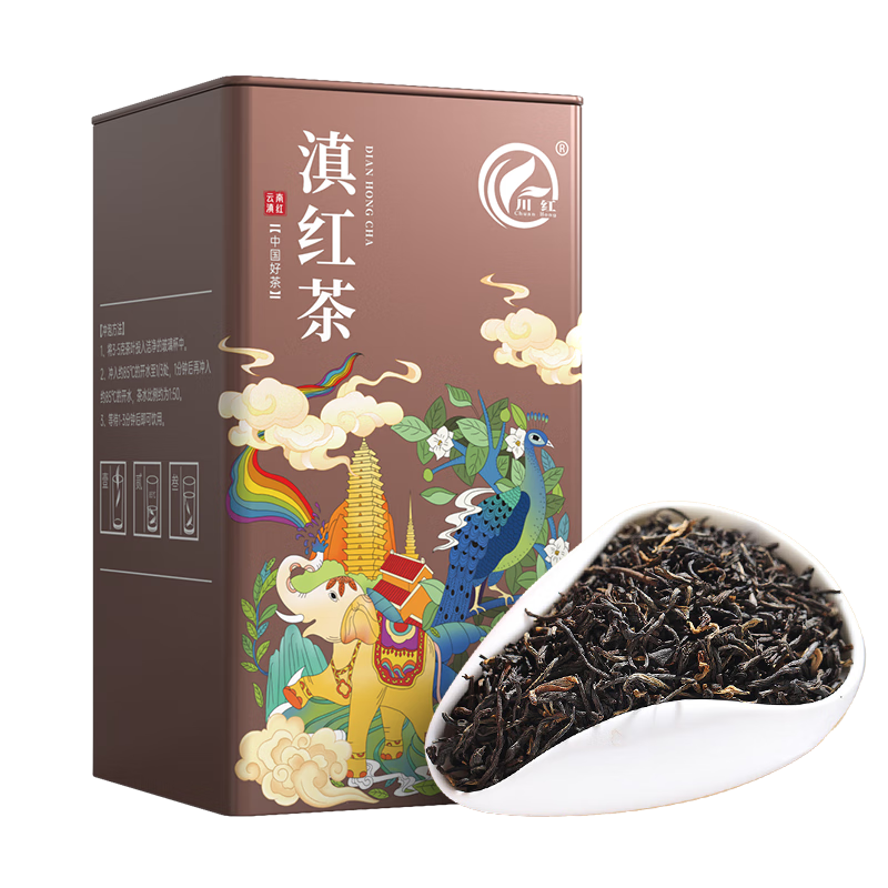 川红 滇红茶特级150g 34元（需用券）