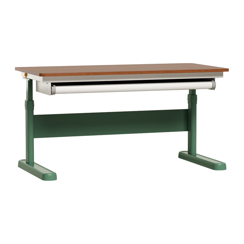 护童 学习桌椅套装多功能可升降中小桌椅子写字桌家用课桌加宽桌面 1米4单