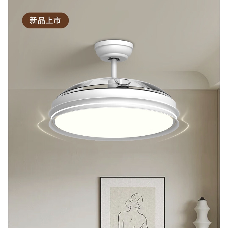 PLUS会员：Yeelight 易来 C1060 风扇灯 纯白小蛮腰 六档调风 448.01元（需用券）