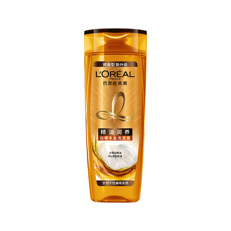 L'OREAL PARIS 精油润养丰盈洗发露 400ml 27.9元（需用券）