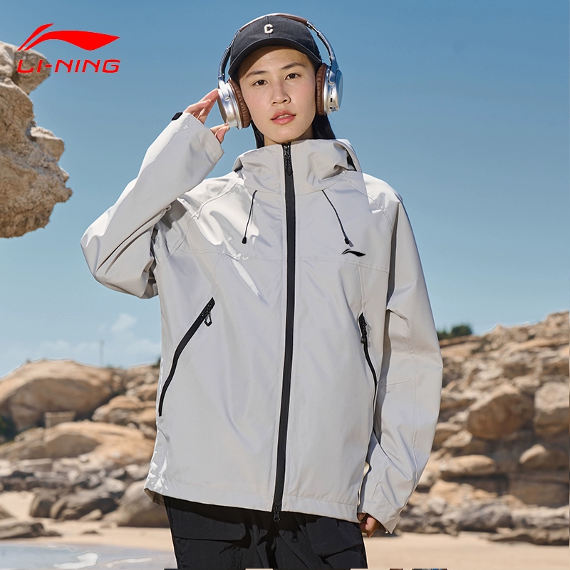 LI-NING 李宁 三合一可拆卸户外冲锋衣防风防水外套 ￥109