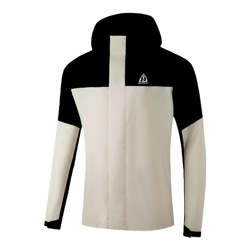 361° 361山河衣男女冲锋衣2024秋季三合一防水冲锋衣户外登山服 110.63元（需