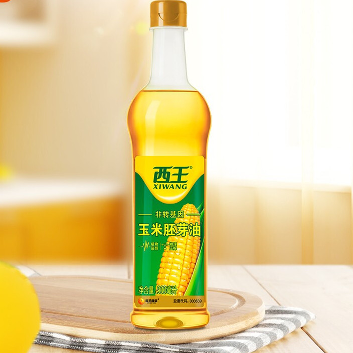 XIWANG 西王 非转基因 玉米胚芽油 900ml 13.9元（需用券）