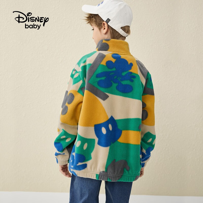 Disney 迪士尼 儿童摇粒绒外套春 64.9元包邮（双重优惠）
