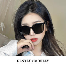 GENTLY MORLEY GM墨镜女雪地韩版2023新款近视太阳眼镜男防紫外线大脸显瘦高级