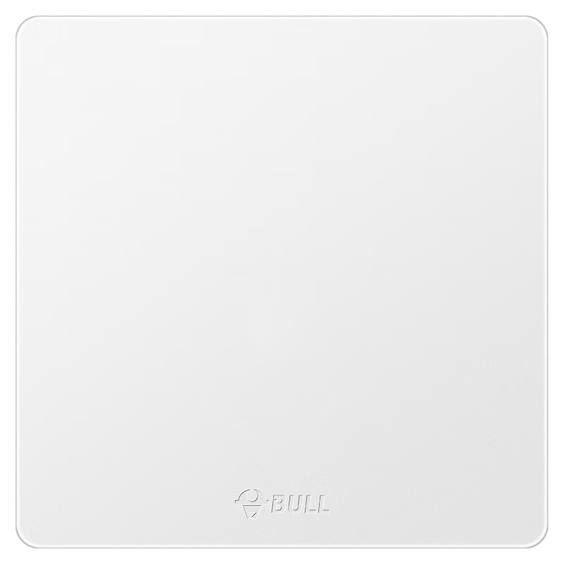 公牛 空白面板 G12系列 暮雪白 11.3元