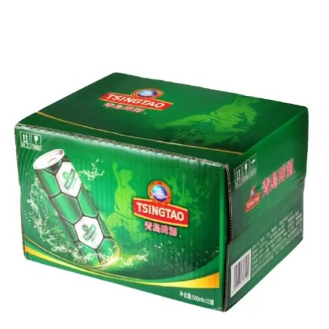 青岛啤酒 TSINGTAO 足球罐经典10度啤酒500mL*12罐 赠福禧500ml*4罐 41.75元(需买2件,需用券)