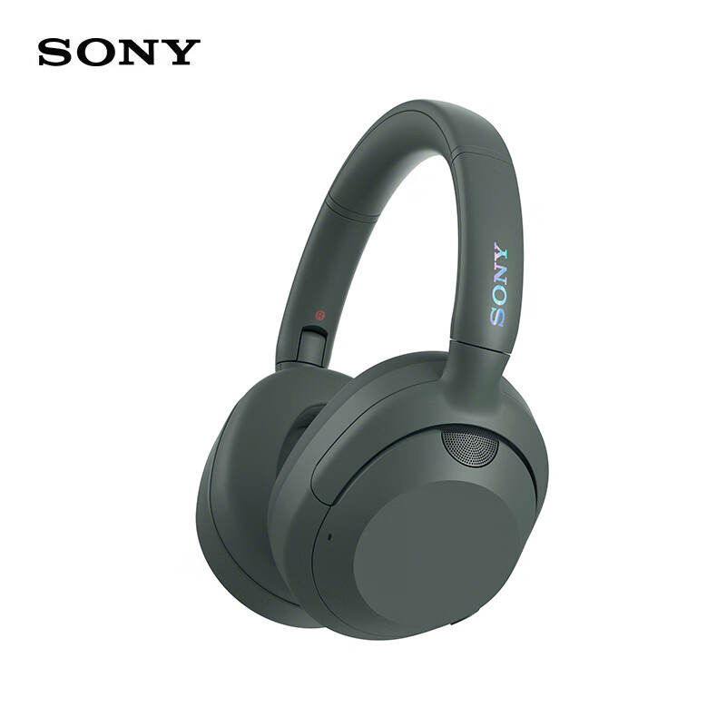 SONY 索尼 ULT WEAR WH-ULT900N 耳罩式头戴式主动降噪蓝牙耳机 森林灰 1199元