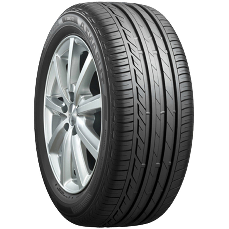 移动端、京东百亿补贴：普利司通 汽车轮胎 215/55R17 98W XL T001 适配皇冠/凯美