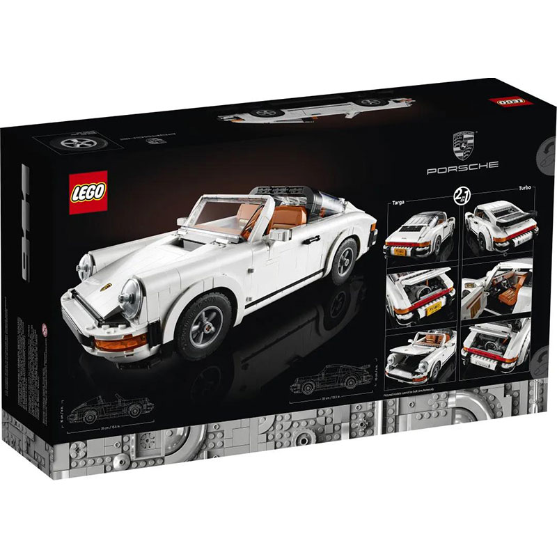 LEGO 乐高 10295保时捷911男孩女孩跑车拼装积木玩具儿童节 939.55元