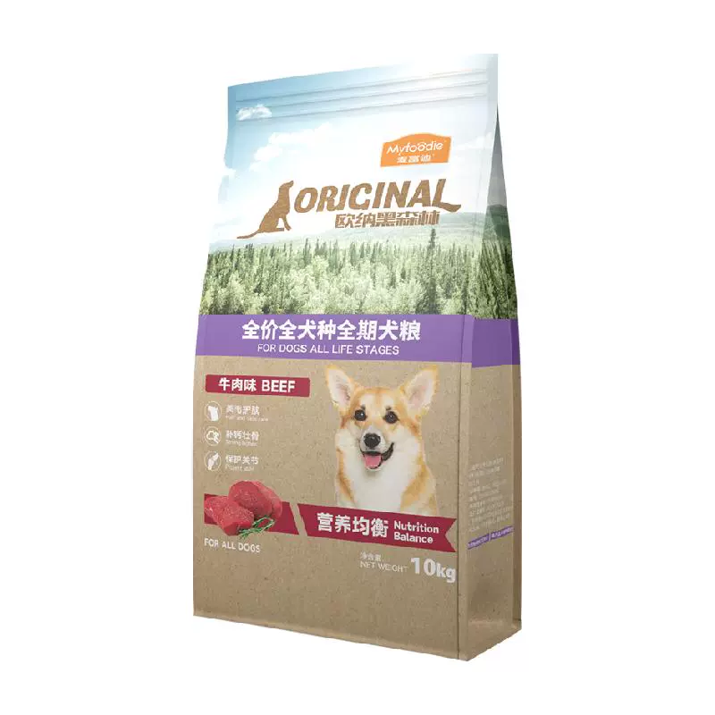 Myfoodie 麦富迪 欧纳黑森林系列 鸡肉牛肉小型犬成犬狗粮 10kg ￥122.55