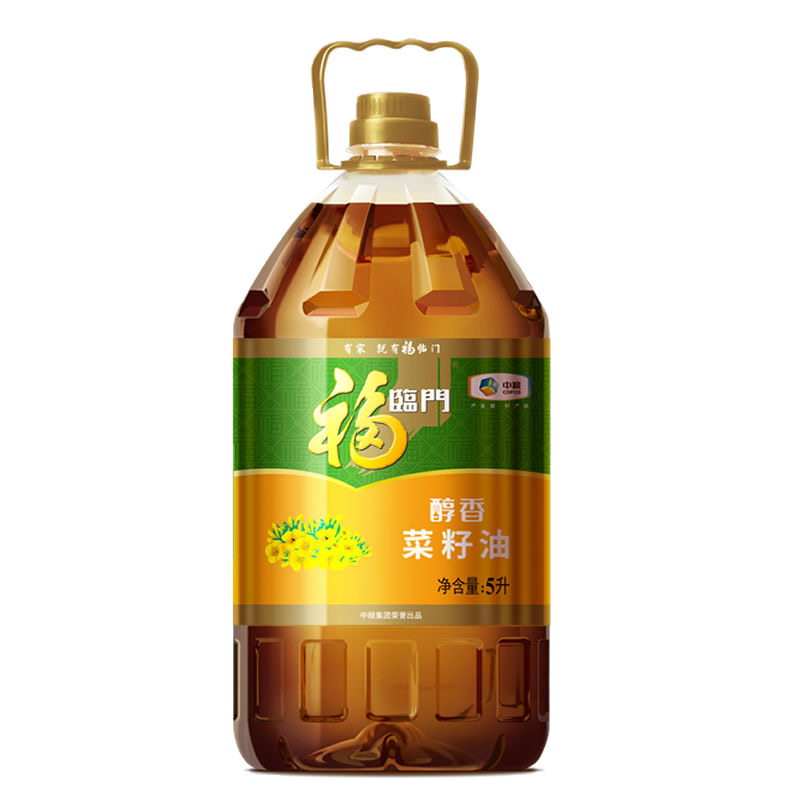 福临门 醇香菜籽油 5L*1桶 ￥53.11