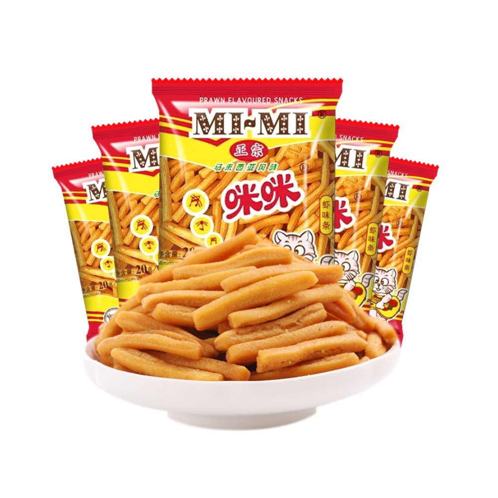 移动端：咪咪 MIMI 咪咪 虾味条 20g*12袋 9.9元（淘金币可抵0.65元起）
