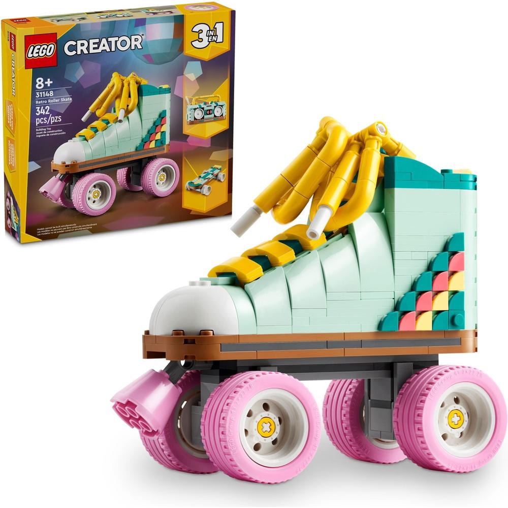 LEGO 乐高 创意百变3合1系列 31148 复古轮滑鞋 194.65元