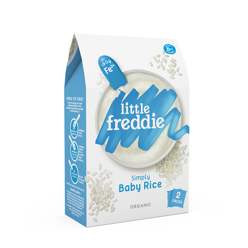 小皮 欧洲原装进口有机婴儿大米粉宝宝辅食营养高铁米糊粉1段低敏 1件装 44