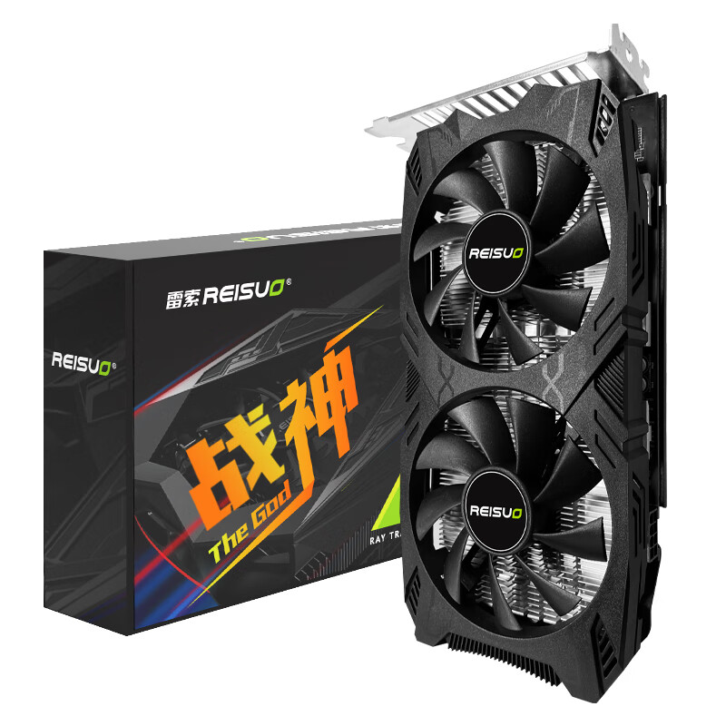 REISUO 雷索 AMD 战神OC 光线全新A卡台式机高性能黑神话悟空游戏独立显卡 RX550