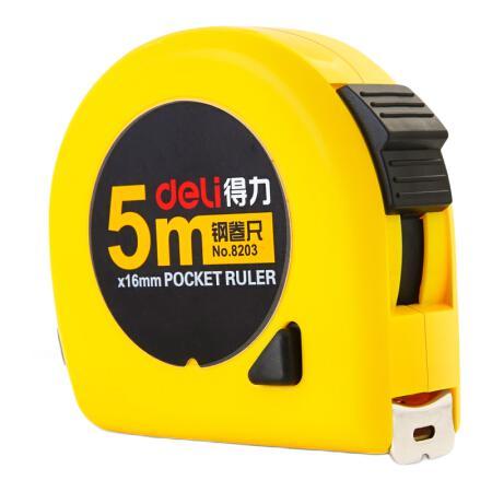 有券的上：deli 得力 8203 绘图尺 5m 1.6元（需用券）